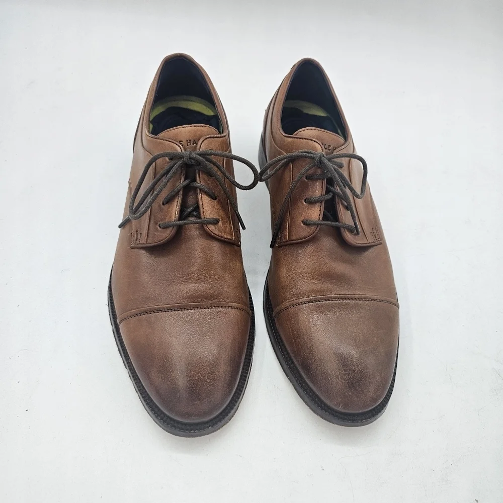 Cole Haan Carnegie Cap Toe Oxford Shoes Men’s Size 9.5 British Tan